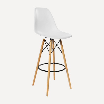 Стул барный Эймс White
