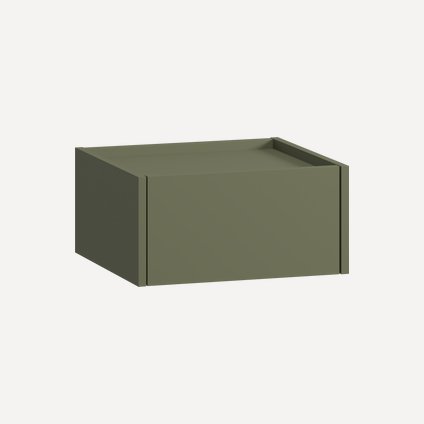 Тумба прикроватная подвесная Дигарс 43x21 Оливковый