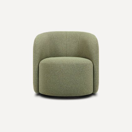 Кресло поворотное Мэник Рогожка Оливковый