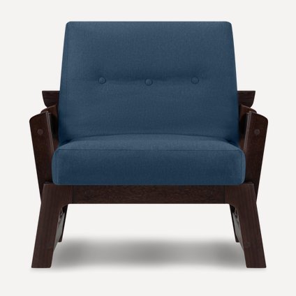 Кресло Магни Textile Blue