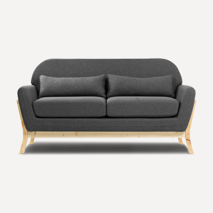 Диван прямой Эннис Textile Grafit