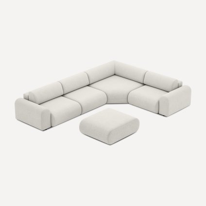 Диван модульный Маиль-6 Bucle White