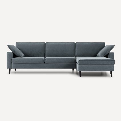 Диван угловой Дисент-2 Soft Grafit