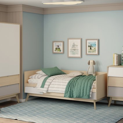 Модульная детская Лесли-2 Plywood Latte