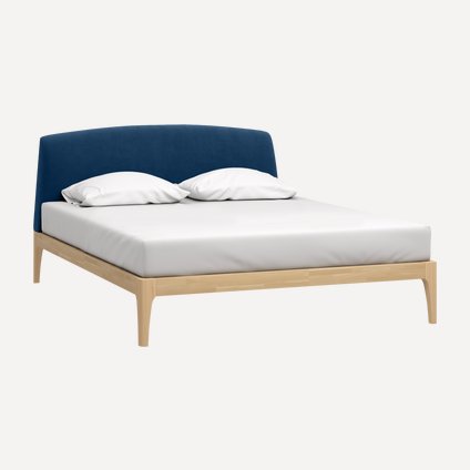 Кровать Одли 160 Velvet Blue