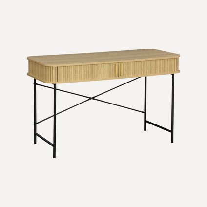 Консоль Рико 120x60 Древесный натуральный/Черный