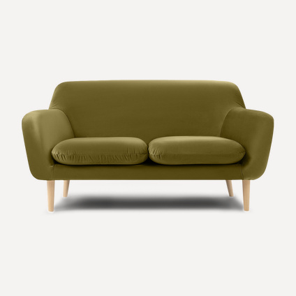 Диван прямой Дания-2 Barhat Lime