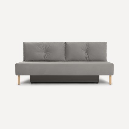 Диван прямой Берг Velvet Grafit