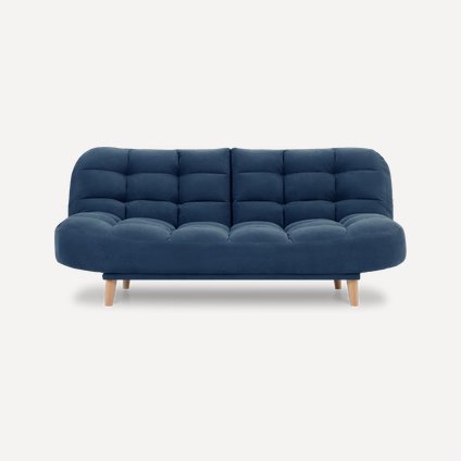 Диван прямой Бонс-Т Velvet Navy Blue