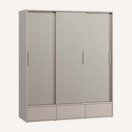 Шкаф-купе Беррингтон 3.1-177x220 Латте