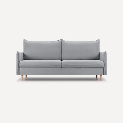 Диван прямой Слипсон Velvet Silver