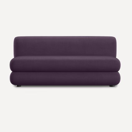 Диван прямой Brera-9 Velour Plum