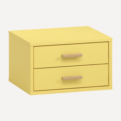 Тумба прикроватная подвесная Ивейн-9 Mustard Double