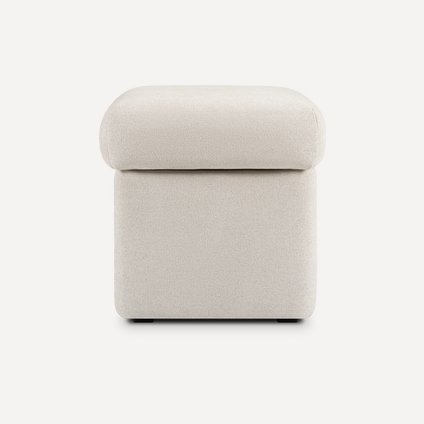 Пуф Палси Букле Молочный