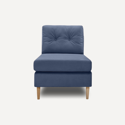 Канапе Динс Velvet Navy Blue