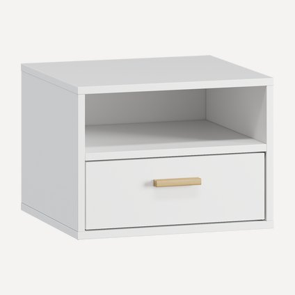 Тумба прикроватная подвесная Нордик-2 Light