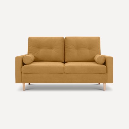 Диван прямой Динс Мини Velvet Yellow
