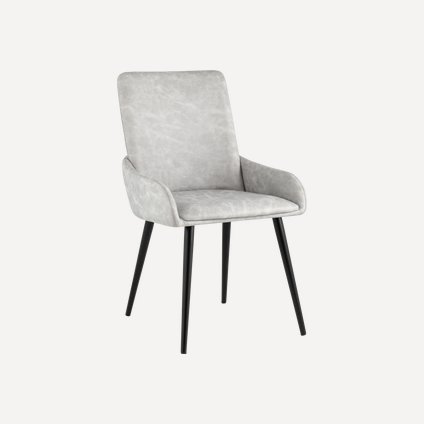 Стул Лютер Zamsha Light Grey