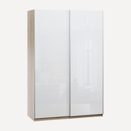 Шкаф-купе Итан-2-160-230 Glass Double Дуб Сонома