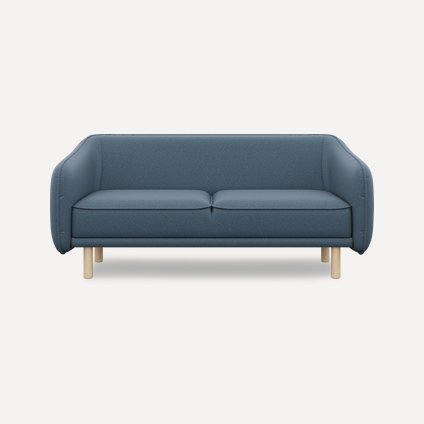 Диван прямой Коренс-3 Textile Blue