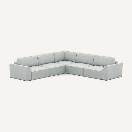Диван модульный Спейс-М 4 Lazy Silver