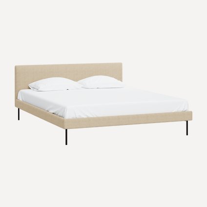 Кровать Амьен 140 Bucle Beige