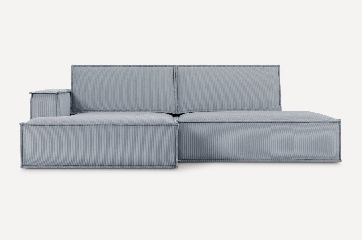 Диван модульный Этен 7 Vertical Silver - фото 1