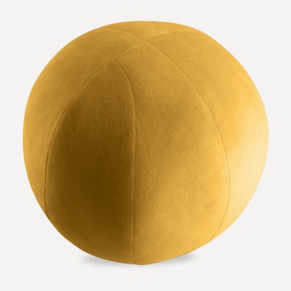 Подушка Винси Velvet Yellow