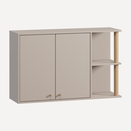 Шкаф навесной Лэтти 2-110x69 Латте