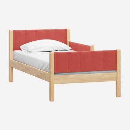 Детская кровать Обри-1 80 Velvet Red
