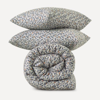 Полукомплект постельного белья Pick&Pair 1.5 Flower-Grafit