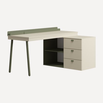 Письменный стол Энзо-2 Ivory Olive