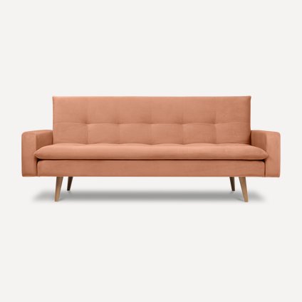 Диван прямой Динен Velvet Coral