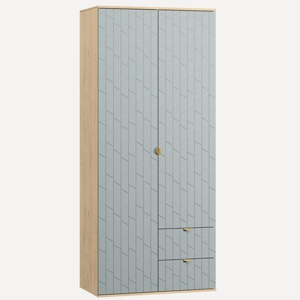 Распашной шкаф Монблан-2 Angle Mentol распродажа