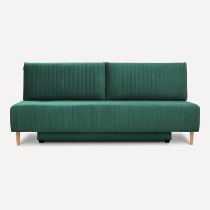 Диван түзу Laci Velvet Emerald