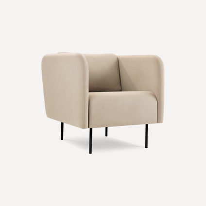 Кресло Орxет Велюр Бежевый