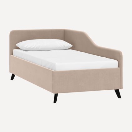 Кровать Лория 90 Velvet Coffee