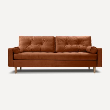 Диван прямой Ситено Barhat Ginger