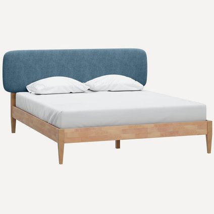 Кровать Сейлор 160 Textile Blue уценка