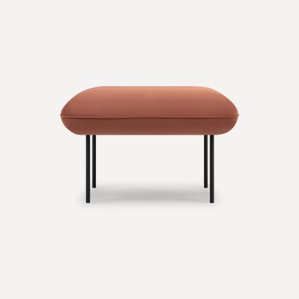 Пуф Наск Велюр Терракотовый