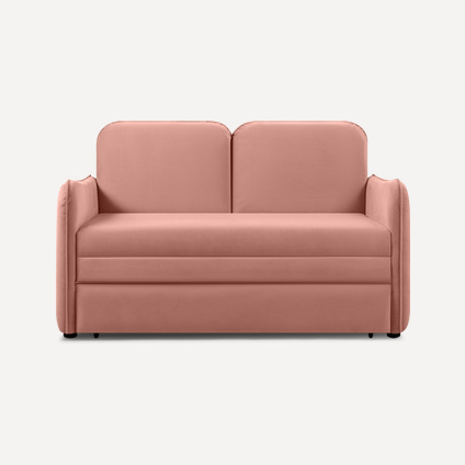 Диван прямой Кейсес 120 Velvet Pink