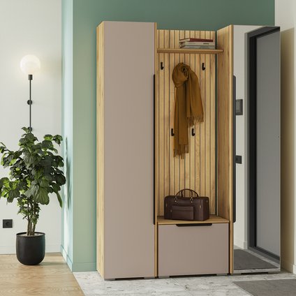 Модульная прихожая Авильтон-3 Gene Latte