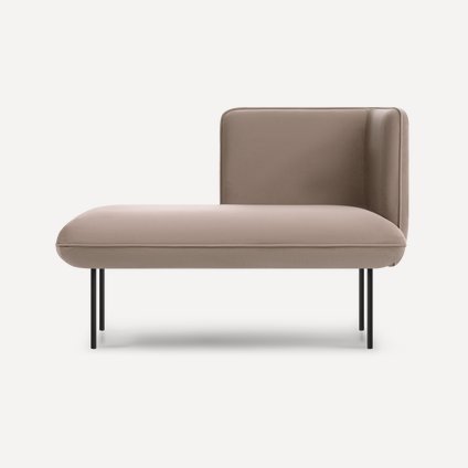 Кушетка Наск Велюр Латте