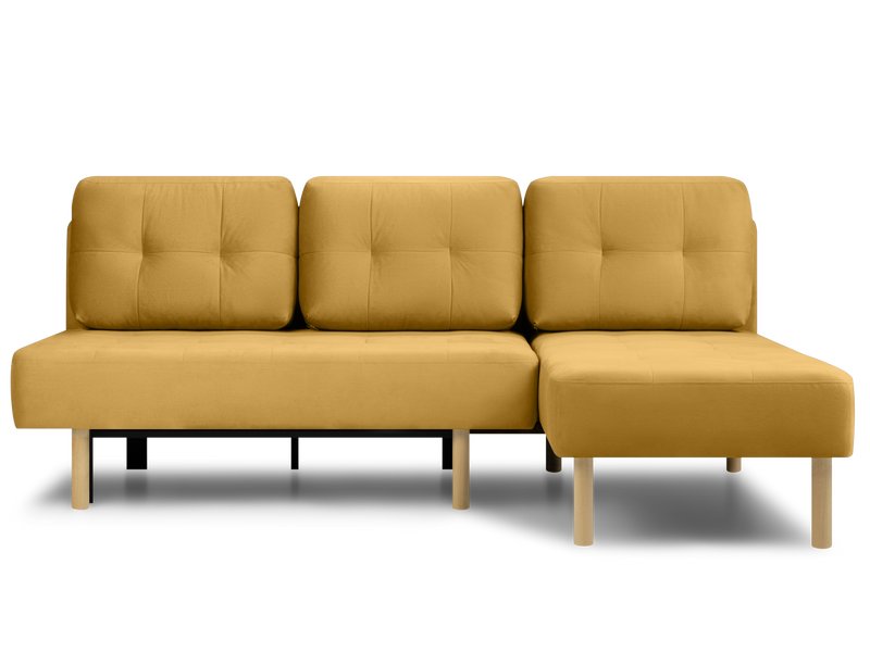 Диван угловой Диван.ру Лаумик Velvet Yellow