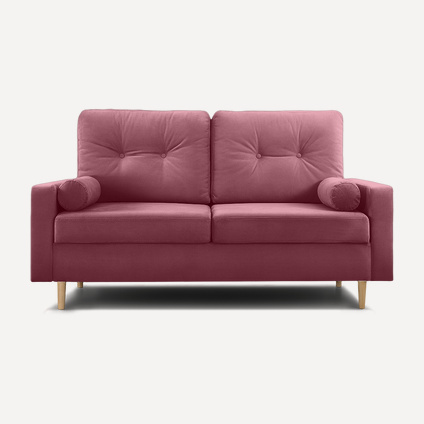 Диван прямой Динс Мини Velvet Pink