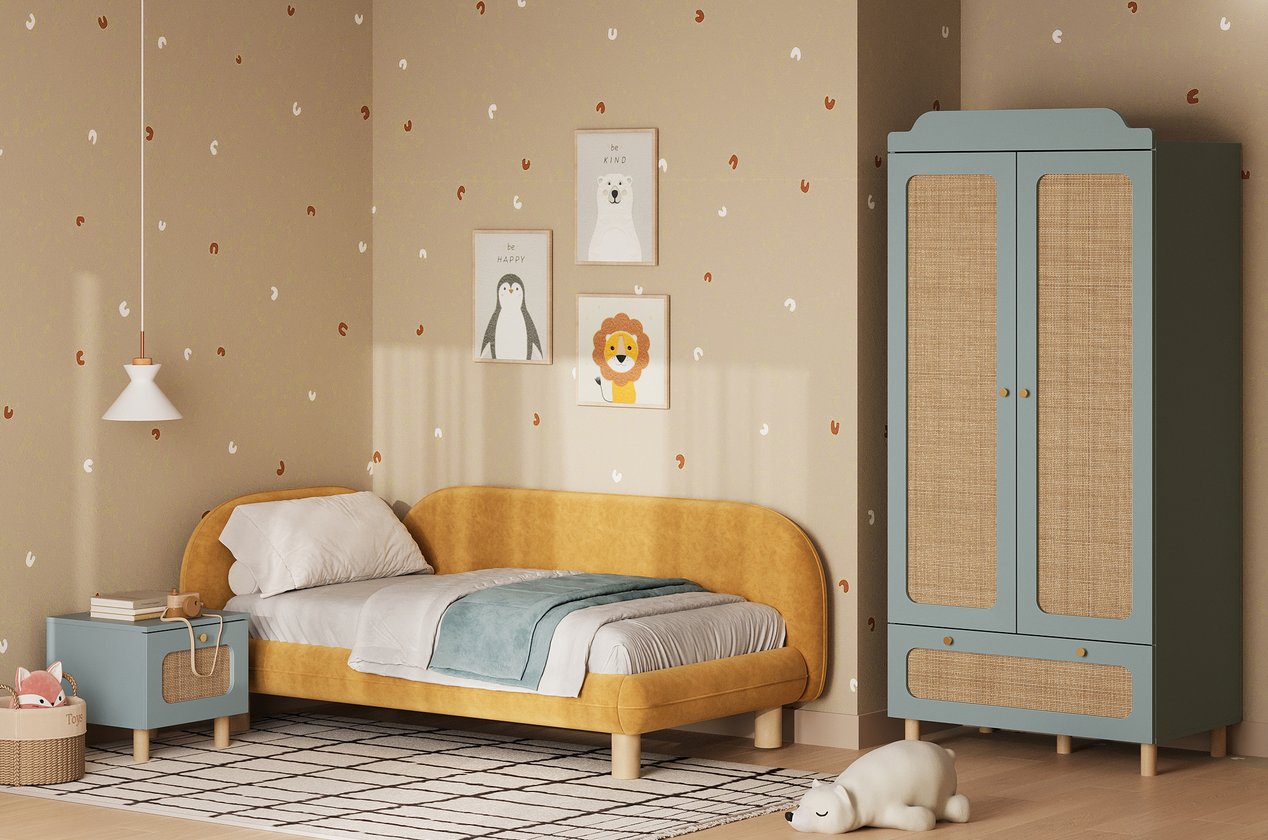 Распашной шкаф Линдо-1 Greenish - фото 2 Распашной шкаф Линдо-1 Greenish - фото 2