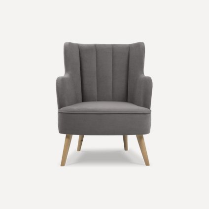 Кресло Ларни Velvet Grey