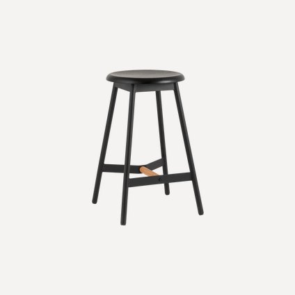 Стул полубарный Брент Black