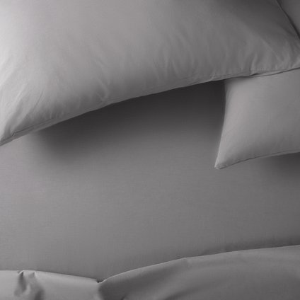 Простыня на резинке Pick&Pair Grey 180x200