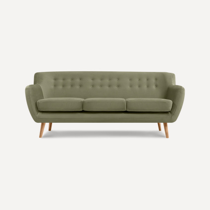 Диван прямой Сите-3 Barhat Olive